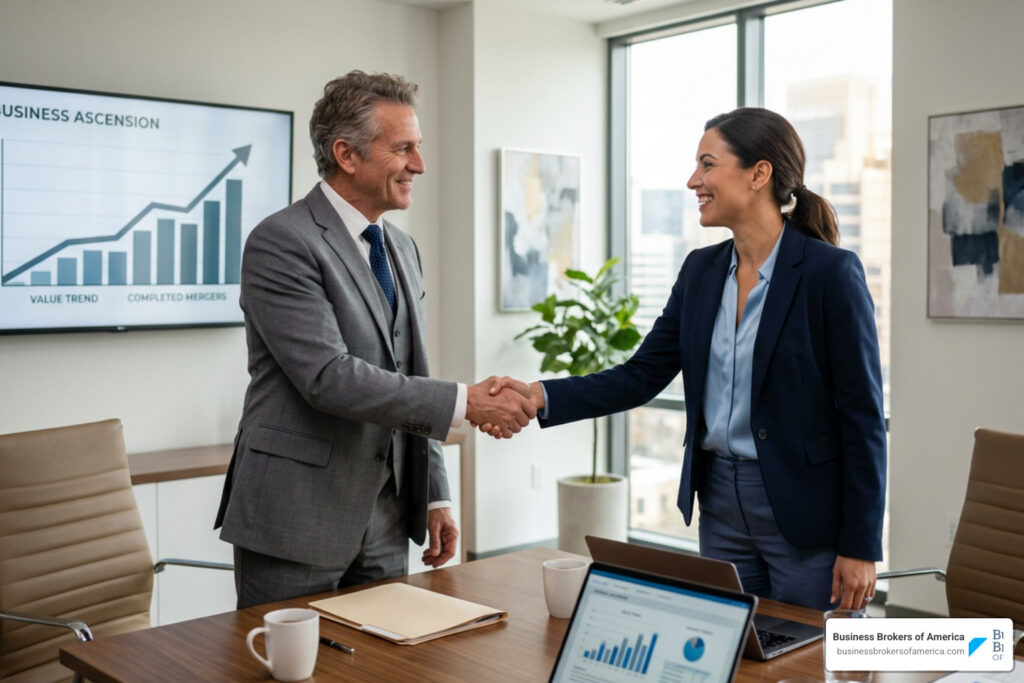Professional business broker header image for Arizona business owners preparing to sell a company
